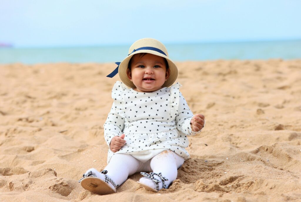 vacances avec un bébé