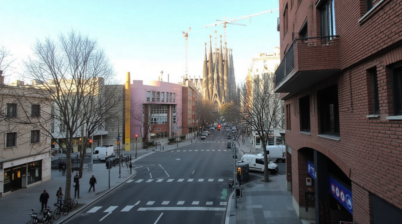 Où je laisse ma voiture pour voir la Sagrada Familia